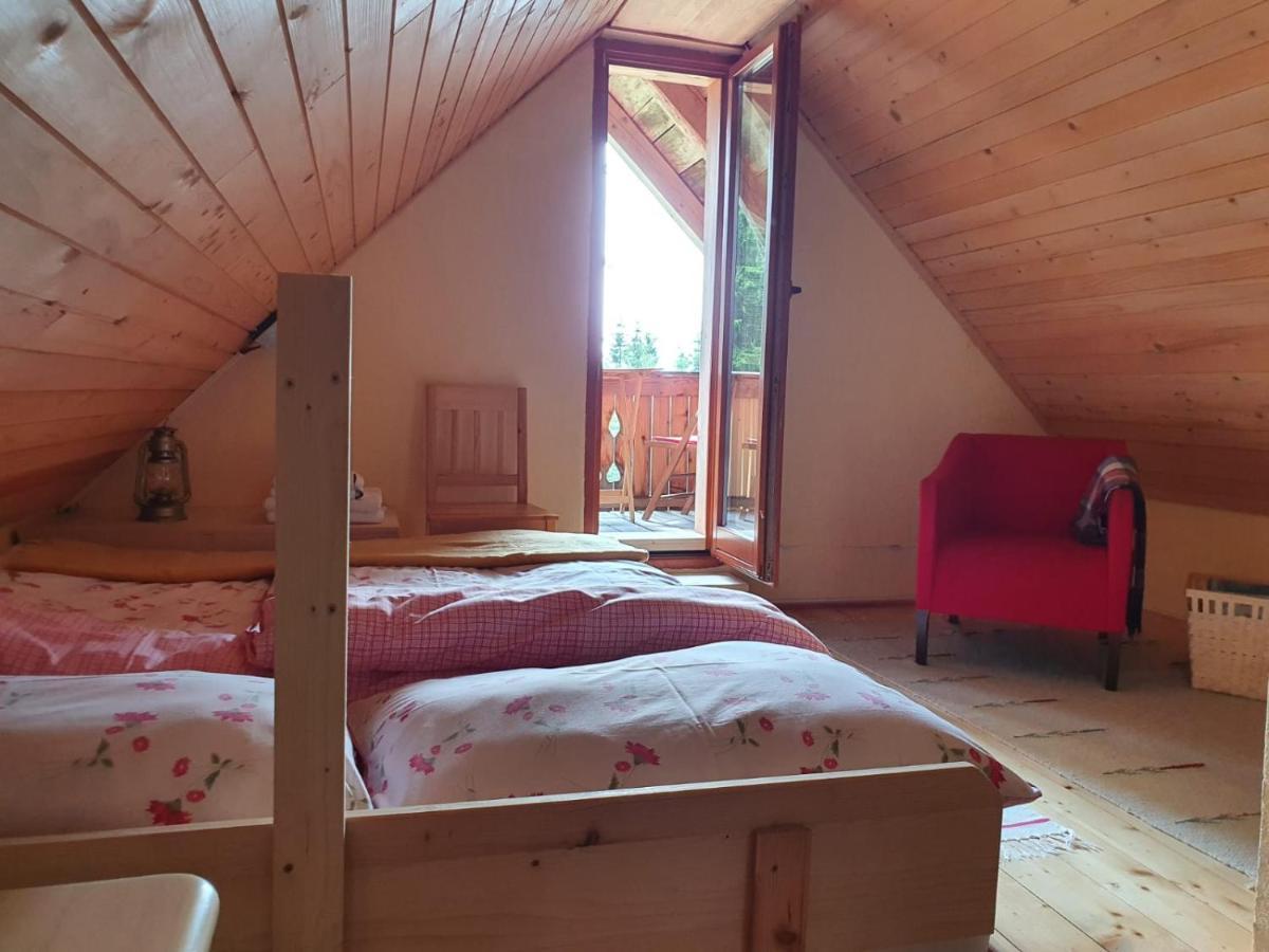 Mountain Eco Chalet Konjska Dolina On 1400 M Asl -Near Pokljuka Srednja Vas v Bohinju ภายนอก รูปภาพ